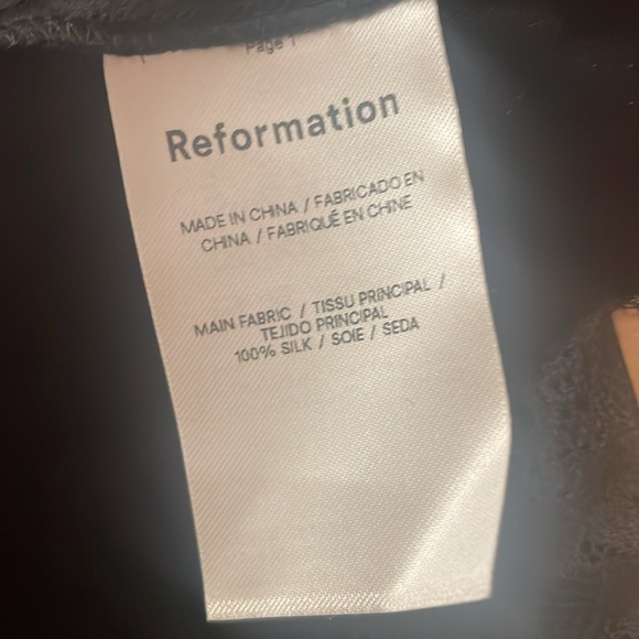 Reformation Milania Silk Dress - Picture 7 of 7